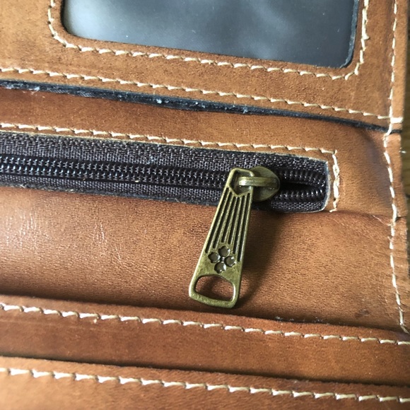 RARE Patricia Nash Signature Map Pitelli Bifold Leather Wallet - Picture 11 of 17